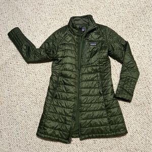 Olive Green Patagonia Winter Coat